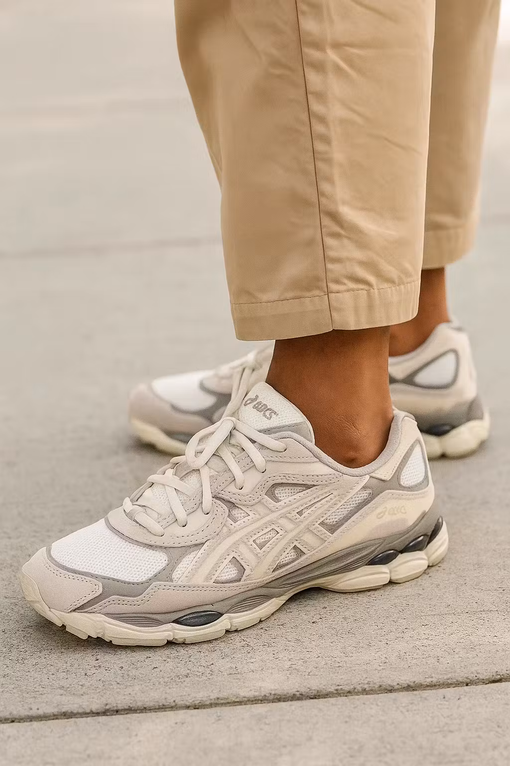 ASICS Gel NYC 'Cream Oyster Grey' 1201A789-103 ASICS Gel NYC 'Cream Oyster Grey' 1201A789-103